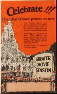 8m218 GREATER MOVIE SEASON herald '25 see movies instead of plays because they're cheaper & silent!