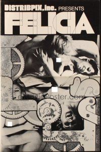 8m621 FELICIA pressbook '69 her idea of fun was a night out with boys or girls, she loves both!