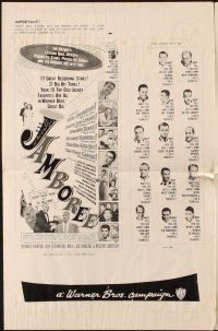 8m718 JAMBOREE pressbook '57 Fats Domino, Jerry Lee Lewis & other early rockers pictured!