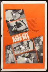 8p420 KISS-OFF 1sh '68 the city yielded every exotic degradation, except the soft depths he sought