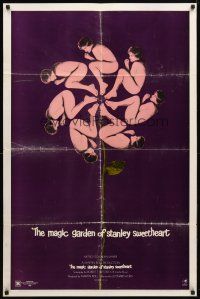 8p455 MAGIC GARDEN OF STANLEY SWEETHEART revised 1sh '70 nude Don Johnsons are petals of a flower!