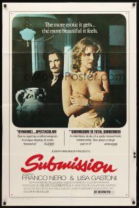 8p697 SCANDAL 1sh '78 Salvatore Samperi's Scandalo, Submission, topless Lisa Gastoni!