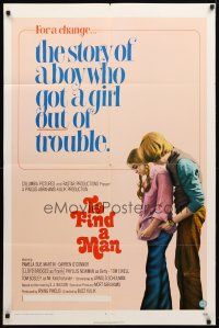 8p854 TO FIND A MAN 1sh '72 the story of a boy who got a girl out of trouble!