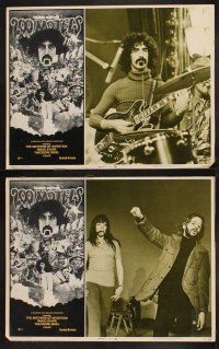 8r012 200 MOTELS 8 LCs '71 wild rock 'n' roll border artwork of Frank Zappa, Mothers of Invention!