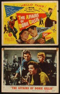 8r017 AFFAIRS OF DOBIE GILLIS 8 LCs '53 Debbie Reynolds, Bobby Van in title role, Bob Fosse!