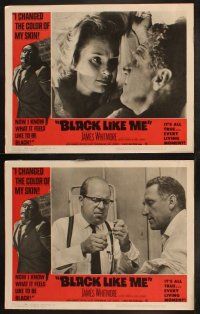 8r040 BLACK LIKE ME 8 LCs '64 Carl Lerner, James Whitmore, know what it feels like to be black!