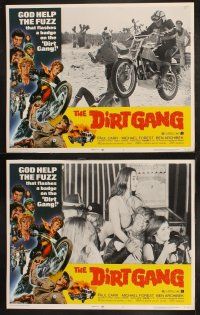 8r071 DIRT GANG 8 LCs '72 God help the fuzz that flashes a badge on them, cool motorcycle images!