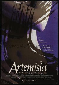 8s042 ARTEMISIA 1sh '98 the untold story of an extraordinary woman, artist Artemisia Gentileschi!