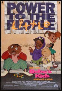 8s083 BEBE'S KIDS 1sh '92 Robin Harris' cartoon, power to the little people!