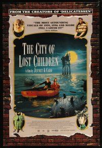 8s178 CITY OF LOST CHILDREN 1sh '95 La Cite des Enfants Perdus, Ron Perlman, cool fantasy image!