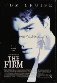 8s266 FIRM 1sh '93 image of Tom Cruise on the run, Sydney Pollack directed, lawyers!