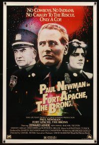 8s275 FORT APACHE THE BRONX 1sh '81 Paul Newman, Edward Asner & Ken Wahl as New York City cops