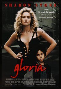 8s312 GLORIA int'l DS 1sh '99 Sidney Lumet directed, sexy Sharon Stone, Jeremy Northam