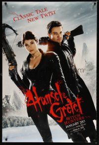 8s353 HANSEL & GRETEL WITCH HUNTERS teaser DS 1sh '13 Jeremy Renner & sexy Gemma Arterton!