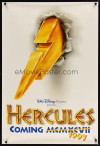 8s363 HERCULES advance DS 1sh '97 Walt Disney Ancient Greece fantasy cartoon!