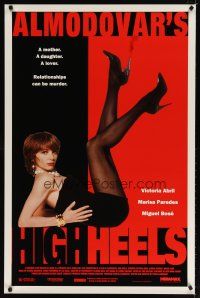 8s369 HIGH HEELS 1sh '91 Pedro Almodovar's Tacones lejanos, sexy Spanish Victoria Abril!