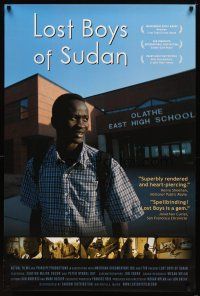 8s489 LOST BOYS OF SUDAN 1sh '07 cool image from African civil war resettlement documentary!