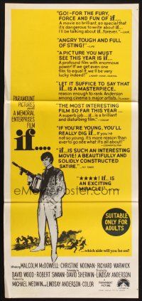 8t588 IF Aust daybill '69 introducing Malcolm McDowell, Christine Noonan!