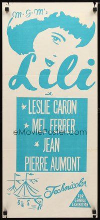8t632 LILI Aust daybill R60s you'll fall in love with sexy young Leslie Caron!