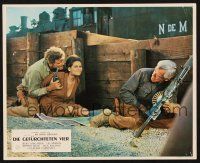 8t060 PROFESSIONALS German French LC '66 Burt Lancaster, Lee Marvin & sexy Claudia Cardinale!
