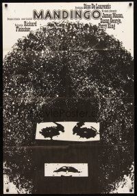 8t120 MANDINGO Polish 27x38 '78 Ken Norton, Brenda Sykes, Erol art of incredible afro!