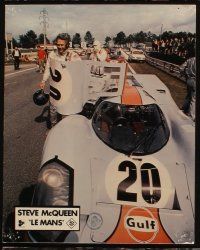 8t304 LE MANS 16 German LCs '71 images of driver Steve McQueen, Ferrari & Porsche race cars!