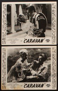 8t006 CARAVAN 5 Canadian LCs '47 romantic images of Stewart Granger & Jean Kent!
