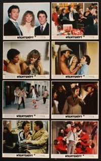 8w689 NIGHT SHIFT 8 8x10 mini LCs '82 Michael Keaton, Henry Winkler, Shelley Long