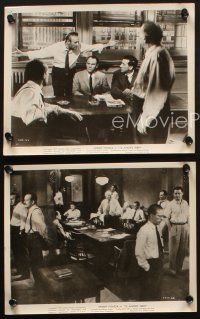 8w429 12 ANGRY MEN 3 8x10 stills '57 Henry Fonda, Lee J. Cobb, Sidney Lumet courtroom jury classic!