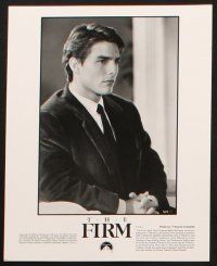 8w074 FIRM 13 8x10 stills '93 Tom Cruise, directed by Sydney Pollack, power can be murder to resist!