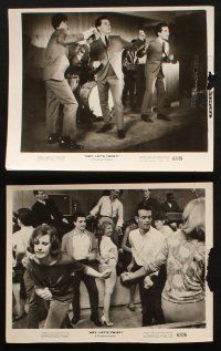 8w291 HEY LET'S TWIST 6 8x10 stills '62 the rock & roll sensation at New York's Peppermint Lounge!