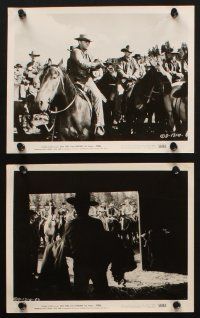 8w247 JUBAL 7 8x10 stills '56 cowboy Glenn Ford, Rod Steiger, directed by Delmer Davies!