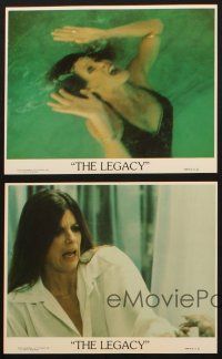 8w938 LEGACY 4 8x10 mini LCs '79 sexy Katharine Ross, young Sam Elliot, spooky haunted house!
