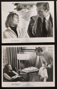 8w296 LIVE FOR LIFE 6 8x10 stills '68 Claude Lelouch, Yves Montand, Candice Bergen, Annie Girardot