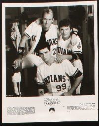 8w344 MAJOR LEAGUE 5 8x10 stills '89 Charlie Sheen, Tom Berenger, Wesley Snipes, baseball comedy!