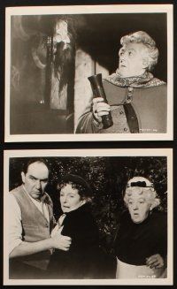 8w021 MURDER SHE SAID 18 8x10 stills '61 Margaret Rutherford as Agatha Christie's Miss Marple!