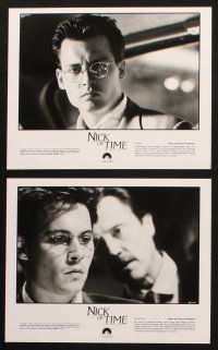 8w255 NICK OF TIME 7 8x10 stills '95 Johnny Depp, Christopher Walker, directed by John Badham!