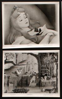8w010 SLEEPING BEAUTY 22 8x10 stills R70 Walt Disney cartoon fairy tale fantasy classic!