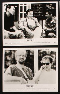 8w205 SMOKE 8 8x10 stills '95 Wayne Wang candids, Harvey Keitel, William Hurt, New York