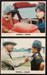 8w958 SMOKEY & THE BANDIT 4 8x10 mini LCs '77 Burt Reynolds, Sally Field & Jackie Gleason!