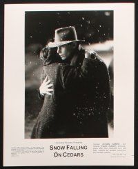 8w308 SNOW FALLING ON CEDARS 6 8x10 stills '99 Ethan Hawke, Youki Kudoh, interracial love!