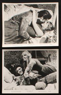 8w270 STAY AWAY JOE 7 8x10 stills '68 cowboy Elvis Presley & sexy Quentin Dean making out & more!