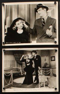 8w221 THERE'S ALWAYS A WOMAN 8 8x10 stills '38 great images of Joan Blondell & Melvyn Douglas!