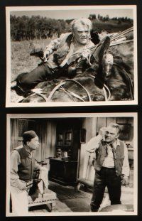 8w100 TRIBUTE TO A BAD MAN 12 8x10 stills '56 great images of cowboy James Cagney!