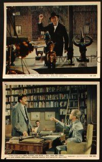 8w970 BELL, BOOK & CANDLE 3 color 8x10 stills '58 great images of James Stewart, Ernie Kovacs!