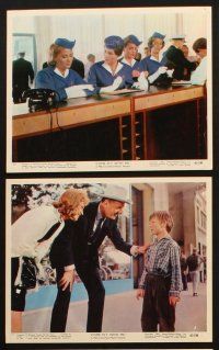 8w845 COME FLY WITH ME 6 color 8x10 stills '63 Dolores Hart, Hugh O'Brian, Karl Boehm, Tiffin!