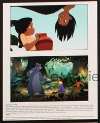 8w976 JUNGLE BOOK 2 3 color 8x10 stills '03 Disney sequel, full-color animation & filmmaker stills!