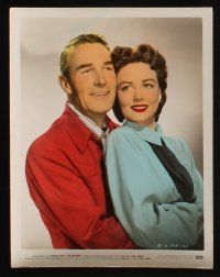 8w527 NEVADAN 10 color 8x10 stills '50 Gordon Douglas directed, Dorothy Malone, Randolph Scott!