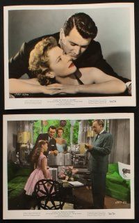 8w528 NEVER SAY GOODBYE 10 color 8x10 stills '56 cool images of Rock Hudson & Cornell Borchers!