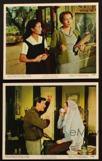 8w899 TWO LOVES 5 color 8x10 stills '61 Shirley MacLaine, Laurence Harvey, Jack Hawkins!